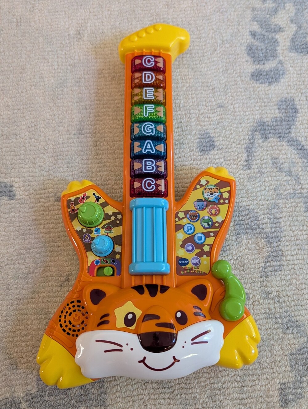 V Tech Zoo Jamz Tiger Guitar